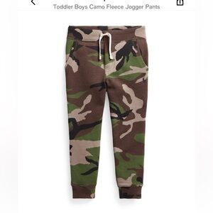 Polo Ralph Lauren Kids Camouflage Joggers size 2T used
